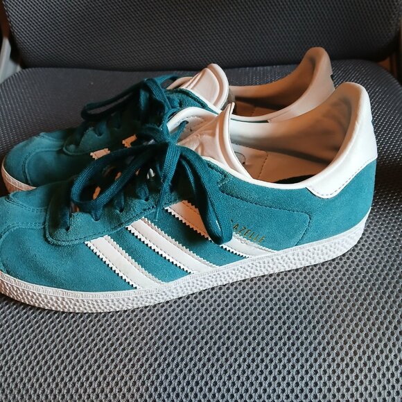 Women's Adidas Gazelle 8 Sneakers Mens/Youth 6 - Beautiful Teal Color - Picture 8 of 8